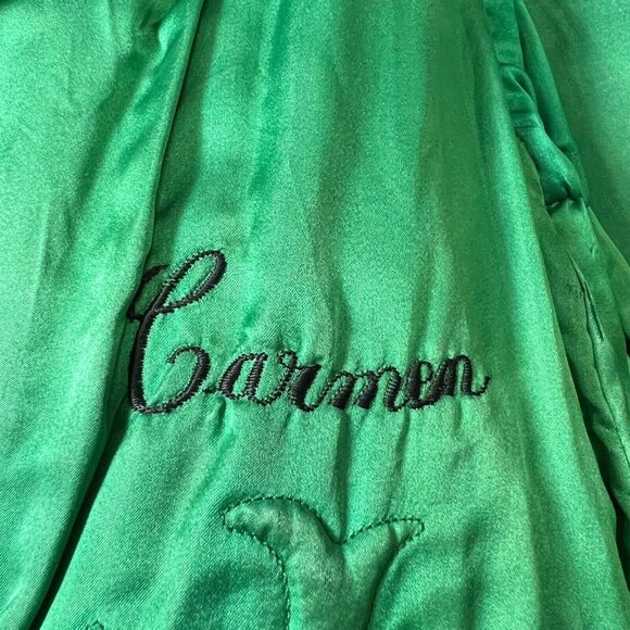 Sheared Beaver Midi Coat with Front Closure & Mink Collar Vintage 1940s Taubert - Picture 11 of 15